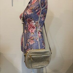 Aimee Kestenberg Berlin woven straw crossbody bag